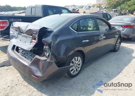 2015 Nissan Sentra Sv из США, поврежденный, VIN 3N1AB7AP6FL687258